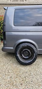 BF Goodrich Tyres on 16" steel VW Transporter rims