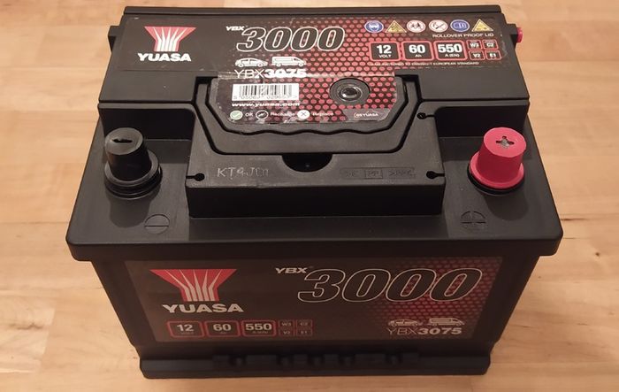 Car battery ( Yuasa 60Ah )