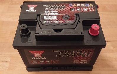 Car battery ( Yuasa 60Ah )