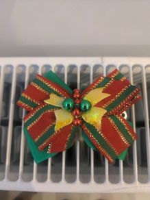 Christmas hair clip