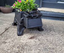 cast iron planter