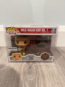 Funko WWE WWF Hulk Hogan Mr T 2 Pack Amazon Exclusive