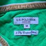 U.S. Polo Assn green Polo T Shirt medium M Image 3