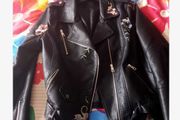 Amazing Leather Look Jacket size 18