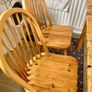 Extendable Pine Kitchen Table and Chairs Image 3