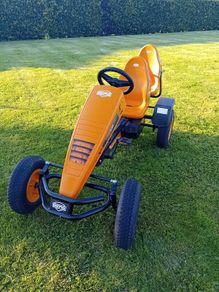 Orange BERG go-kart