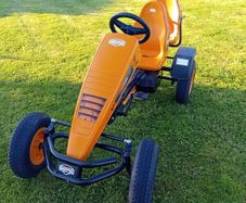 Orange BERG go-kart