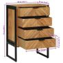 Sideboard Brown 50 x 35 x 75 cm Image 10