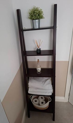 Ladder shelf