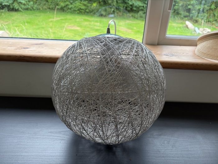 Ceiling light Chrome Wire Nesting Ball Pendant Light