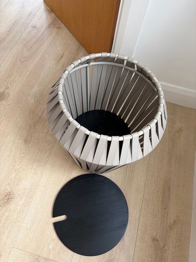 BoConcept Valencia Bonded Leather Side storage table