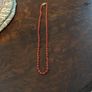 Retro cornelian string of beads Image 2