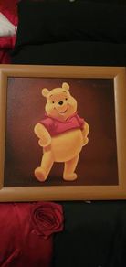 Winnie the Pooh Wooden Framed Picture
