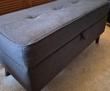 DFS storage footstool/bench