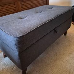 DFS storage footstool/bench