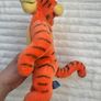Disney Winnie The Pooh Tigger approx. 30 cm. Soft Tiger Used Please see photos Image 2