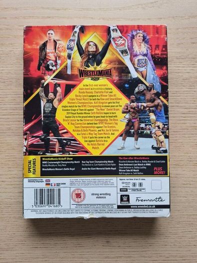 WWE - Wrestlemania 35 (15) 3 Disc