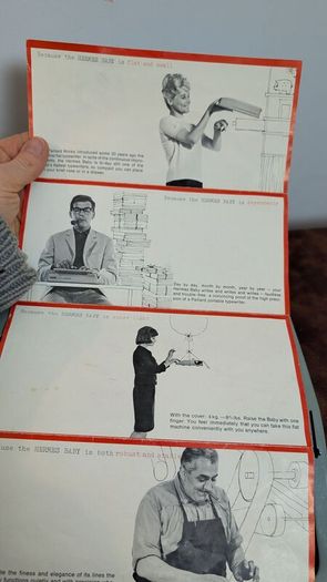 Vintage Hermes Baby typewriter