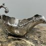 silver plated gravy sauce boat Image 5