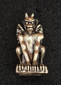 Gargoyle,.  brass.