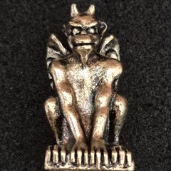 Gargoyle,.  brass.