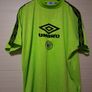 Celtic Jersey. Official Umbro Mens Training Jersey From The 1990s. Authentic Original. Not A Modern Day Remake. Collect In Dublin Or Receive Via Post. Image 4
