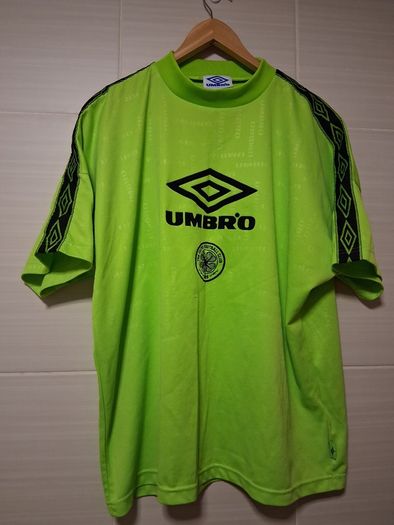 Celtic Jersey. Official Umbro Mens Training Jersey From The 1990s. Authentic Original. Not A Modern Day Remake. Collect In Dublin Or Receive Via Post.