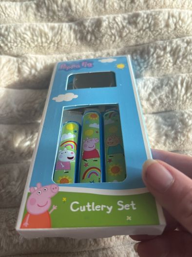 Brand New Peppa Pig Children's Cutlery Set