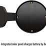 Grantham Up and Down Outdoor Solar Powered Wall Light Image 2