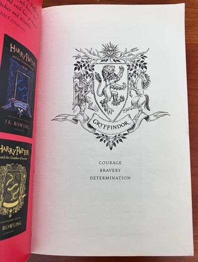 Harry Potter and The Chamber of Secrets, by J K Rowling , 20th Anniversary Edition.