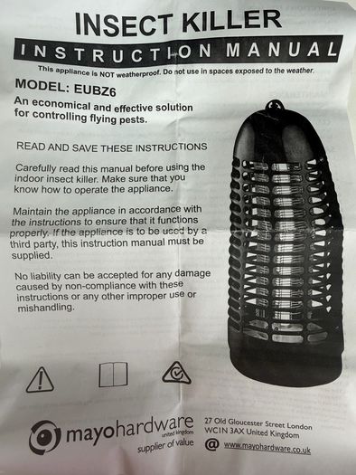 Insect killer
