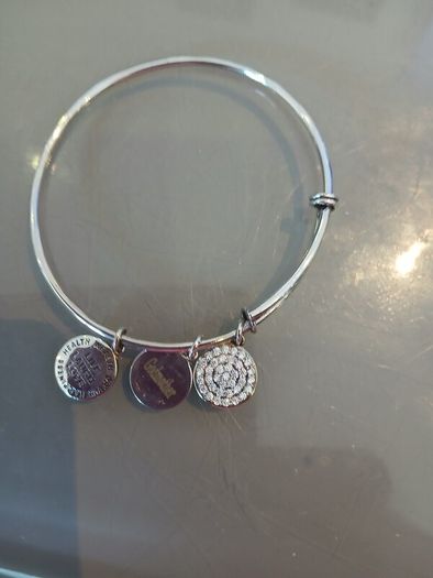 Silver bangle
