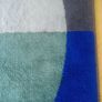 Blue green grey rug Image 2