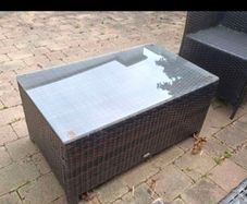 FREE Garden Table (Rattan Style)  Collection Only