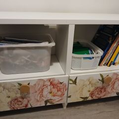 Ikea Besta tv toy storage bench with 2 drawers 120cm x 42cm x 64cm