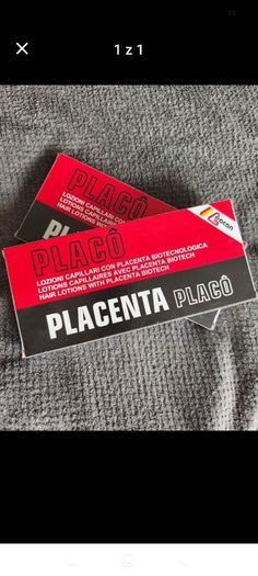 placenta capsules to rub into the hair, for hair loss