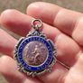 1926 Western India FA 9 carat Gold and Sterling Silver Medal Image 4