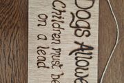 Dog Wall Sign