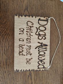 Dog Wall Sign