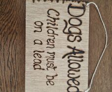 Dog Wall Sign