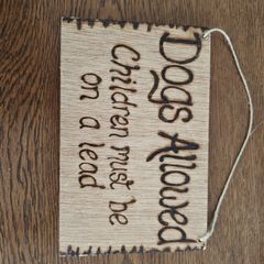 Dog Wall Sign