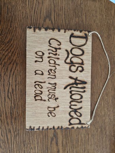 Dog Wall Sign