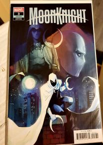MOON KNIGHT #3 (2021) RARE Reis 1:25 Variant (1st appearance of Hunters Moon)