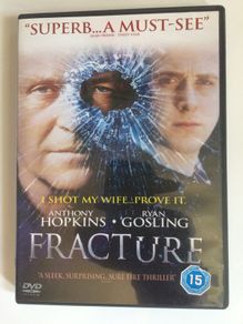 Fracture [2007] Anthongy Hopkins, Ryan Gosling, David Strathairn, Rosamund Pike, Embeth Davidtz, Cliff Curtis, Fiona Shaw [Movie DVD]