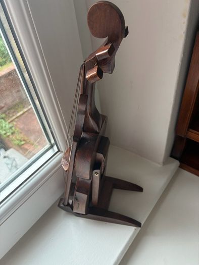 Double Bass Timber display