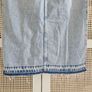 Denim Maxi Skirt Divided UK8 New Image 3
