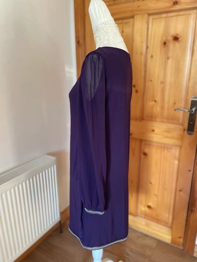 Billie & Blossom Purple occasion dress size 12 - New without tags