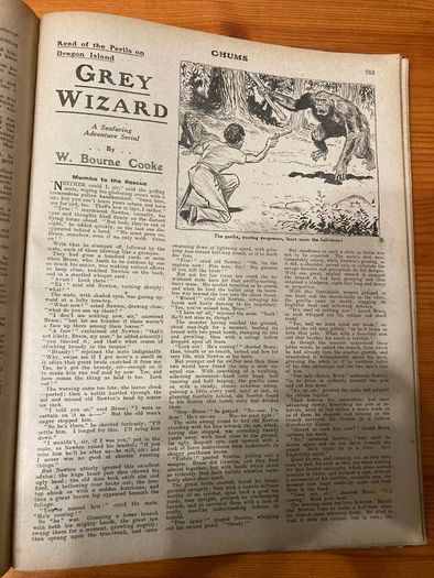 Vintage annual:'Chums' annual 1921