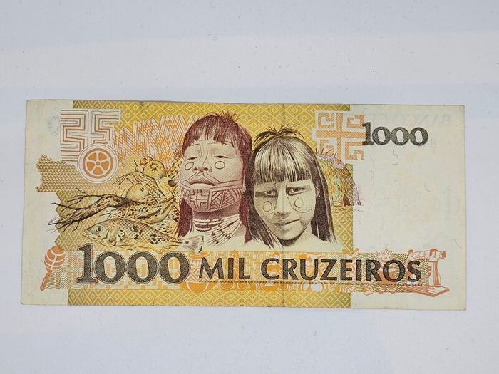 Brasil 1000 Cruzeiros Bank Note
