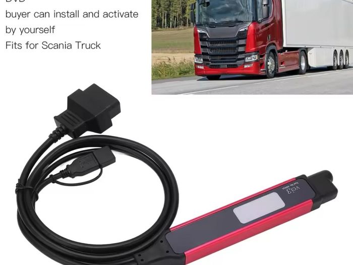 Engine Check Tool Truck Scanner VCI 3 Scanner  Reader Wifi Wireless Engine Fault  Diagnostic Scan Tool for Scania Truck